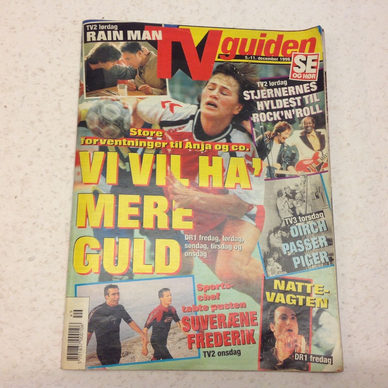 Pamela Anderson Michael Jackson Divorce Vtg Danish Magazine 1996 "Se og Hoer"