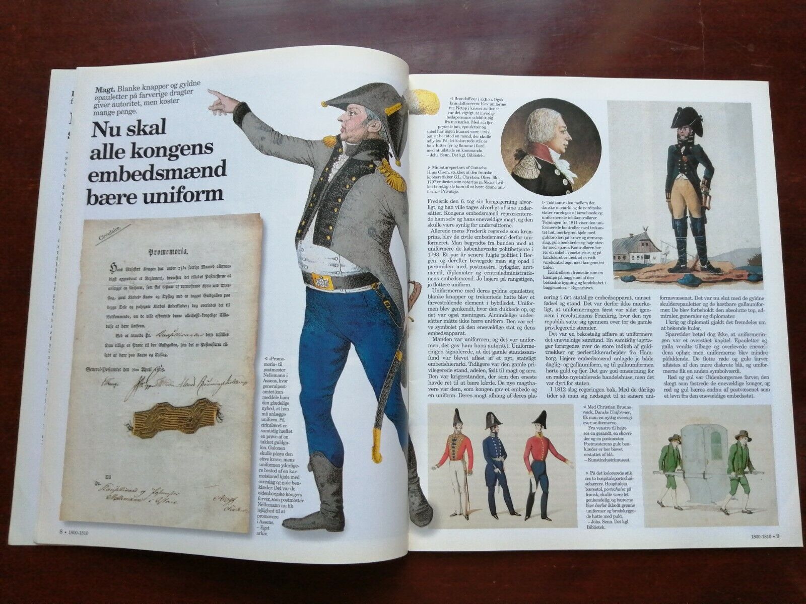 Fogtdals Illustreret Tidende:Picand stories of Danish life 1800-1810No 3 2001