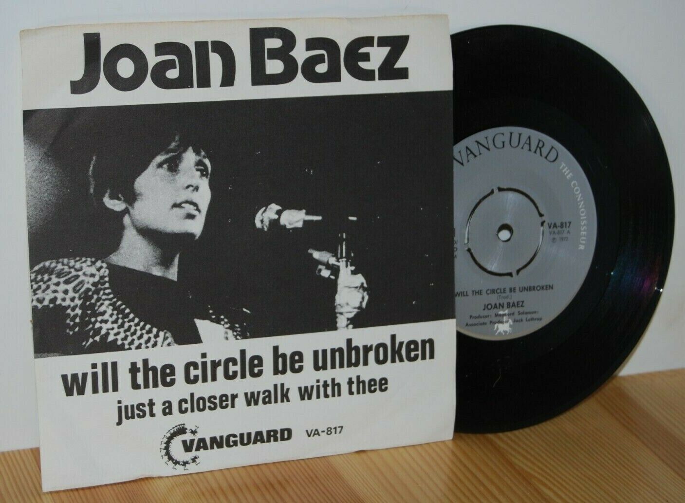 JOAN BAEZ Will The Circle Be Unbroken Danish PS Picture Sleeve 45