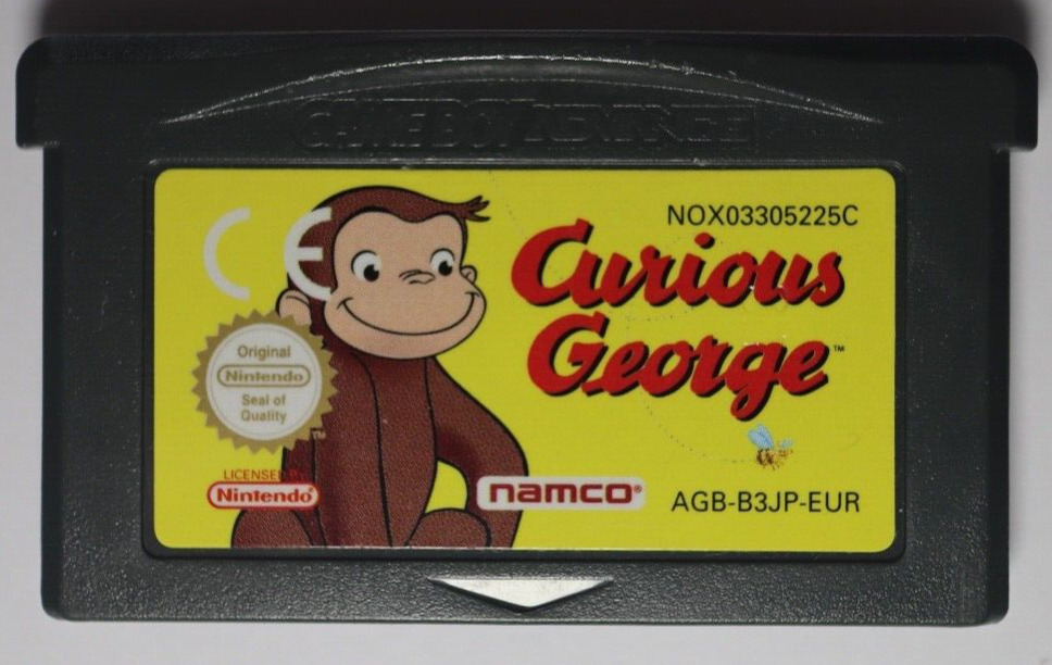 Curious George Nintendo Game Boy Advance AGB-B3JP-EUR Cartridge Only