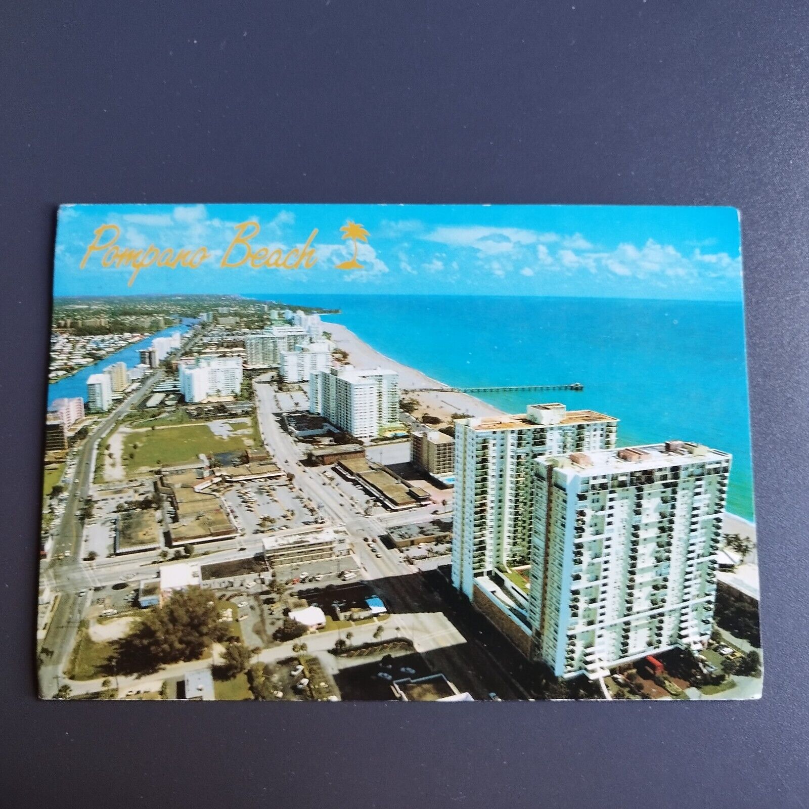 Florida Pompano Beach  Posted in 1989 