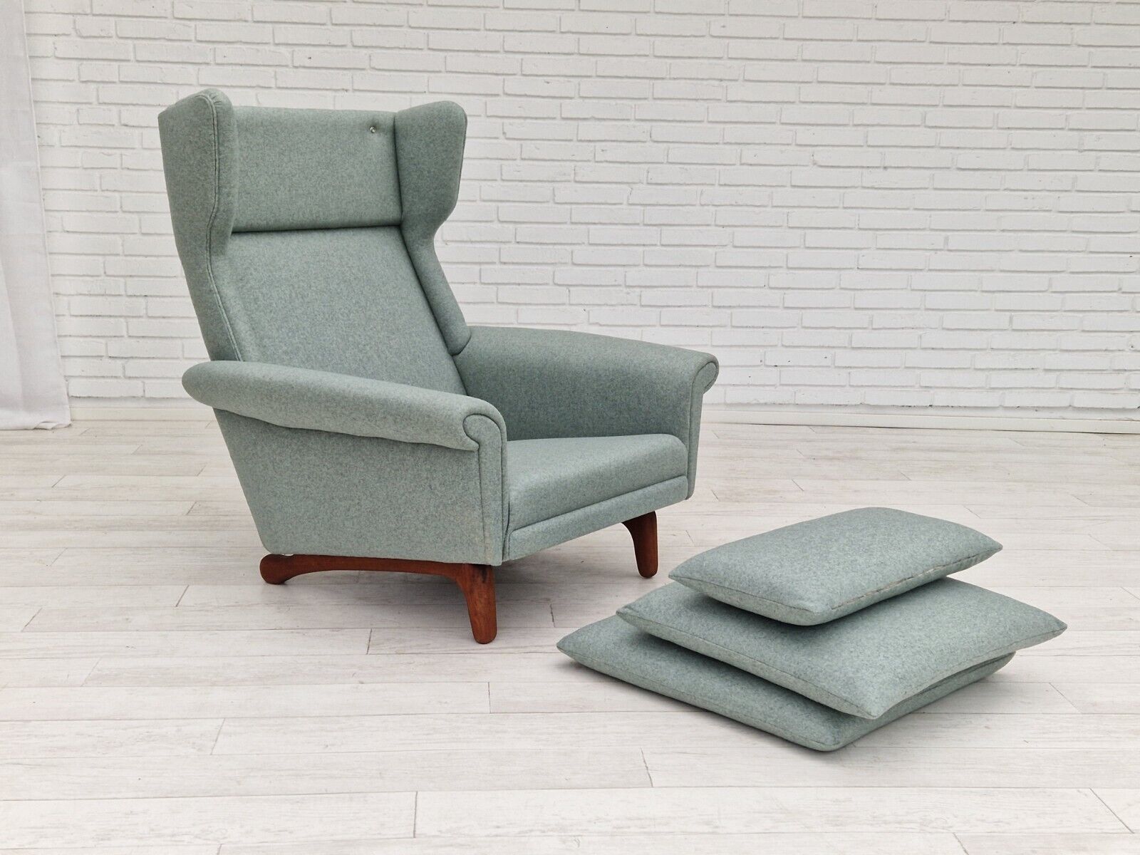 1970s Danish design by Aage Christiansen for Eran Møbler restored armchair