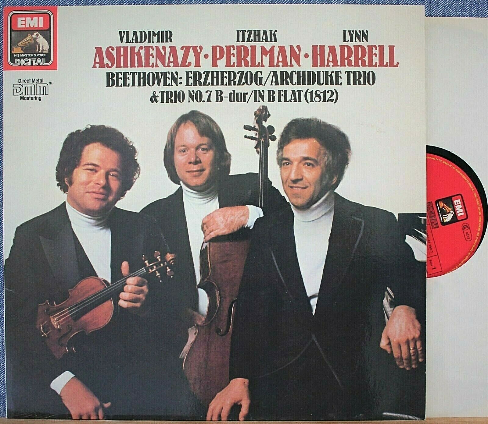 Ashkenazy; Perlman; Harrell Beethoven (Piano trio op 97; etc) EMI 067-43 269