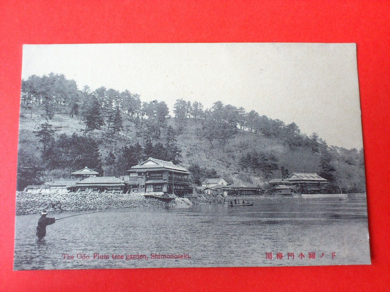 Antique PostcardThe Odo Plum Tree GardenShimonosekiJapanUnposted