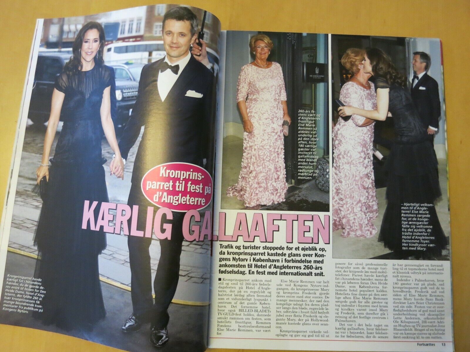 Royal Magazine Princess ISABELLA Mary MARIE Nikolaj Coster-Waldau SILVIA AB22