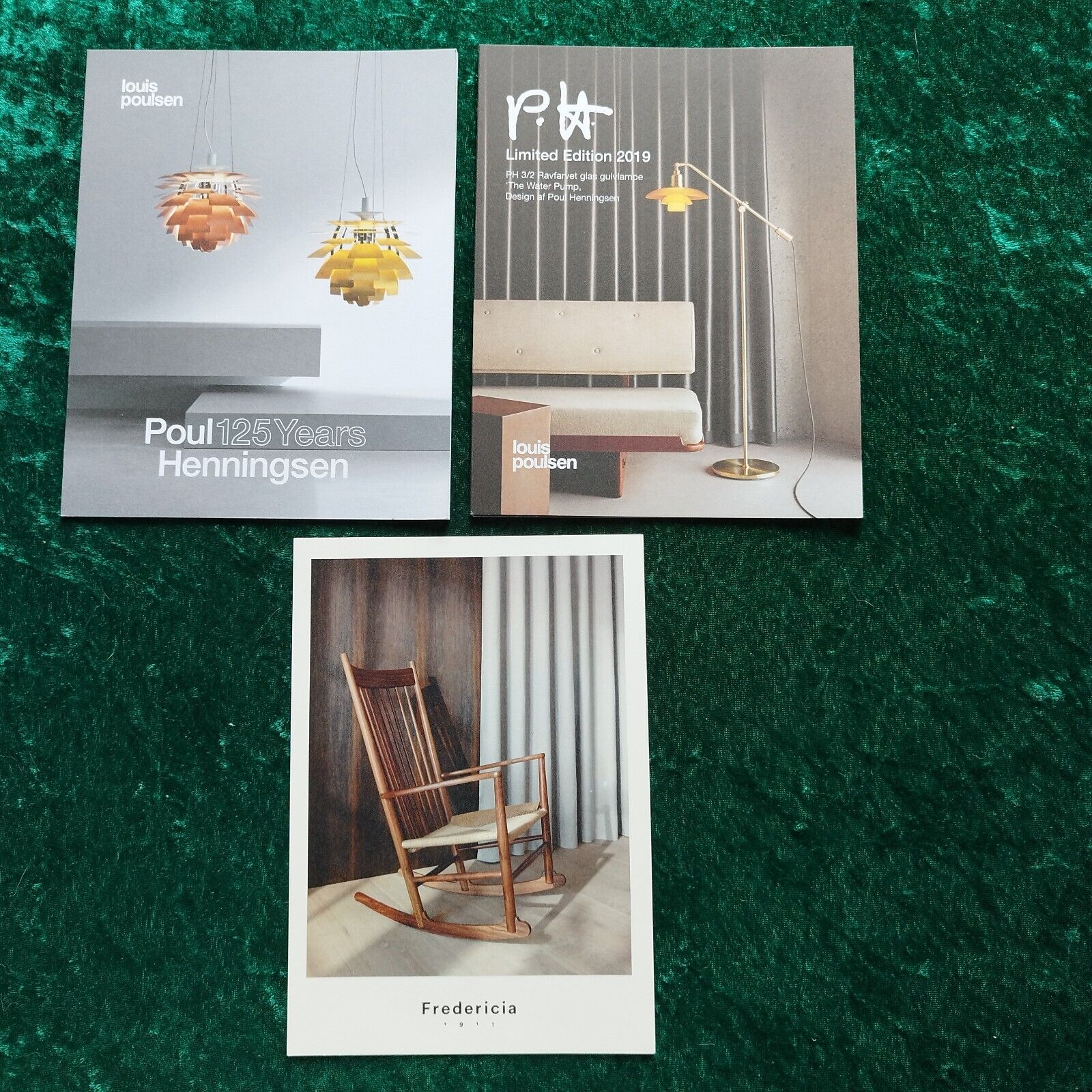 PH Poul Henningsen Danish Designer pamphlets and advertising2019