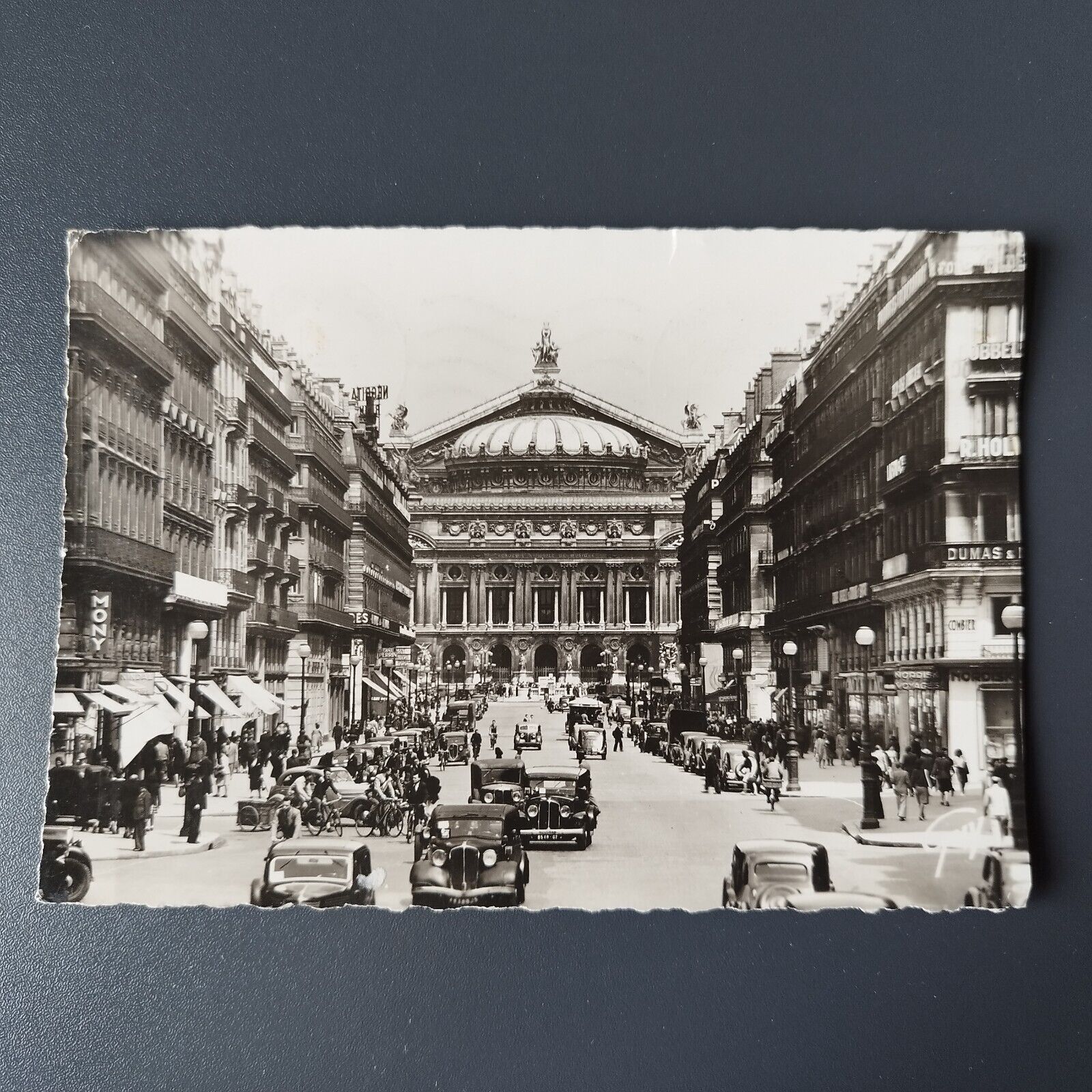 France Paris et ses Merveillies 7015- L'avenue et le théatre de l'Opéra 1952