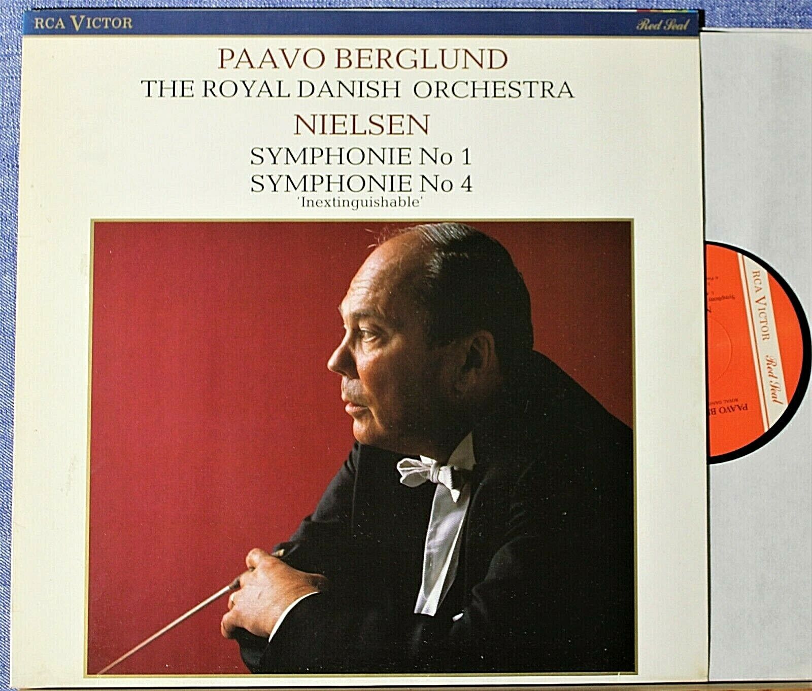 Berglund Nielsen (Symphonies 1 + 4) RCA RL 87701 dig NM