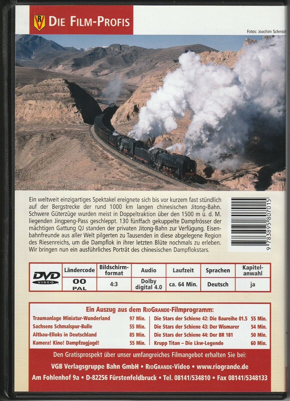 The Stars of Rail 45: The Series QJ | Steam Locomotive Railway DVD