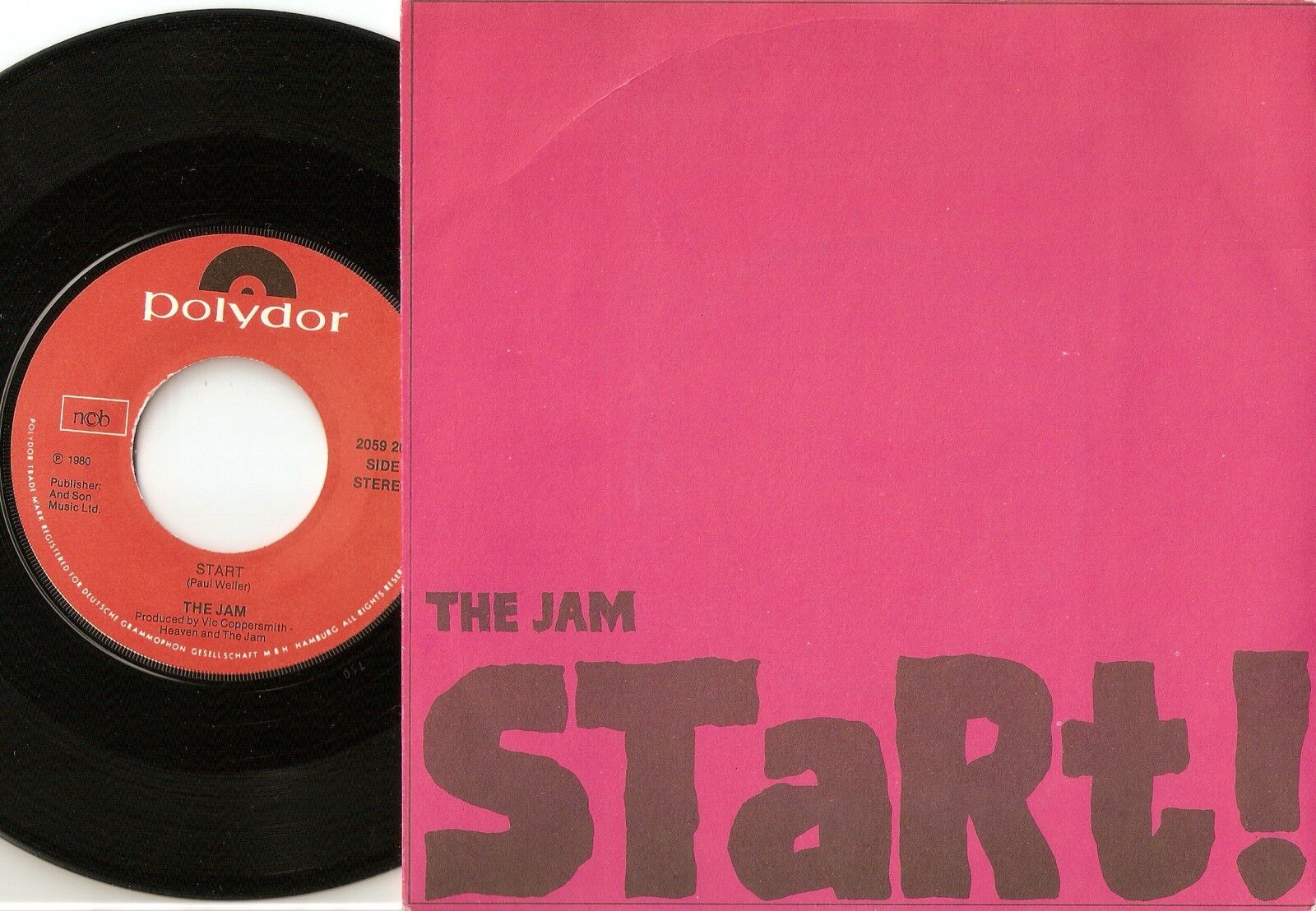 THE JAM START!  LIZA RADLEY NORWAY 45+PS 1980 MOD REVIVAL WELLER FOXTON BUCKLER