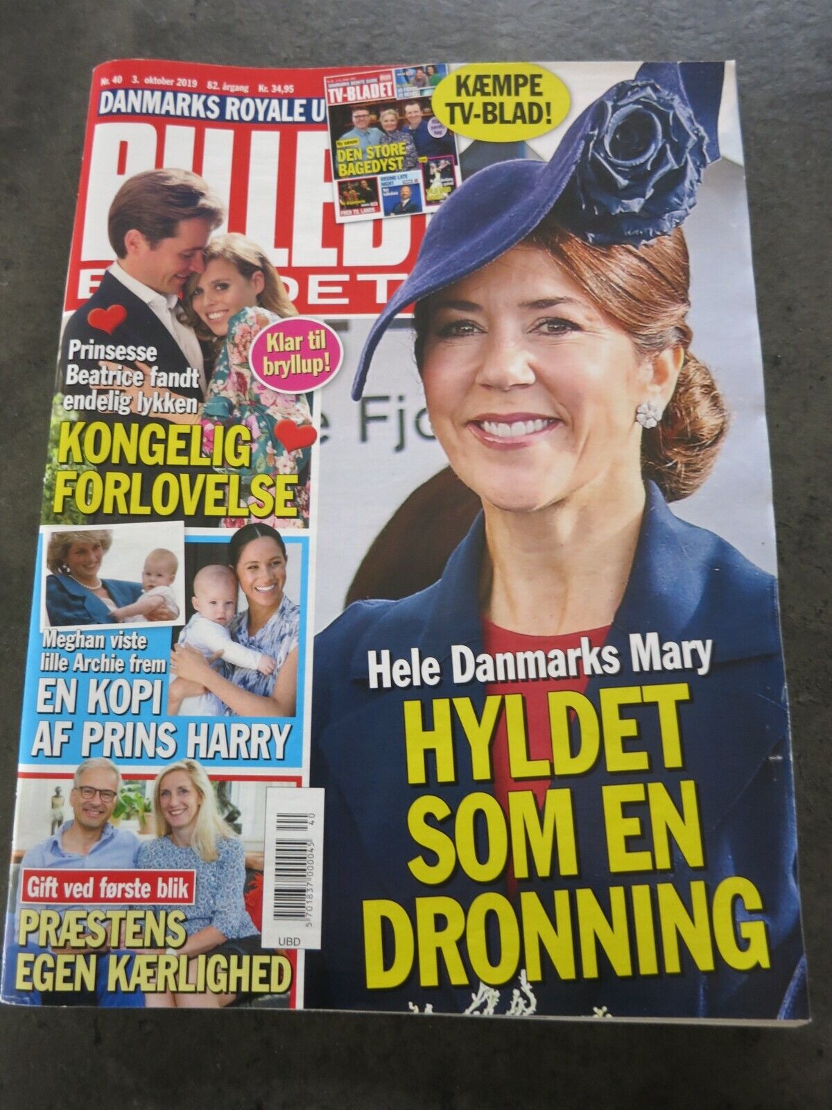 Mag ROYAL Princess MARY Margrethe ELIZABETH Meghan BEATRICE Benedikte SOFIA Q52