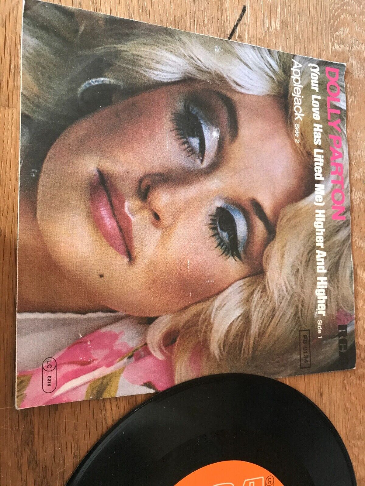 DOLLY PARTON "(YOUR LOVE HAS LIFTED ME) HIGHER AND HIGHER/APPLEJACK" RCA VICTOR*