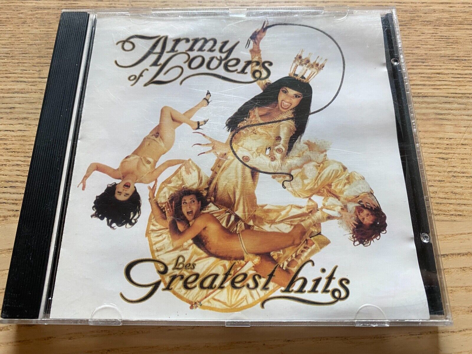 ARMY OF LOVERS "LES GREATEST HITS" 1995 CD ALBUM STOCKHOLM RECORDS 18 TRACKS OOP