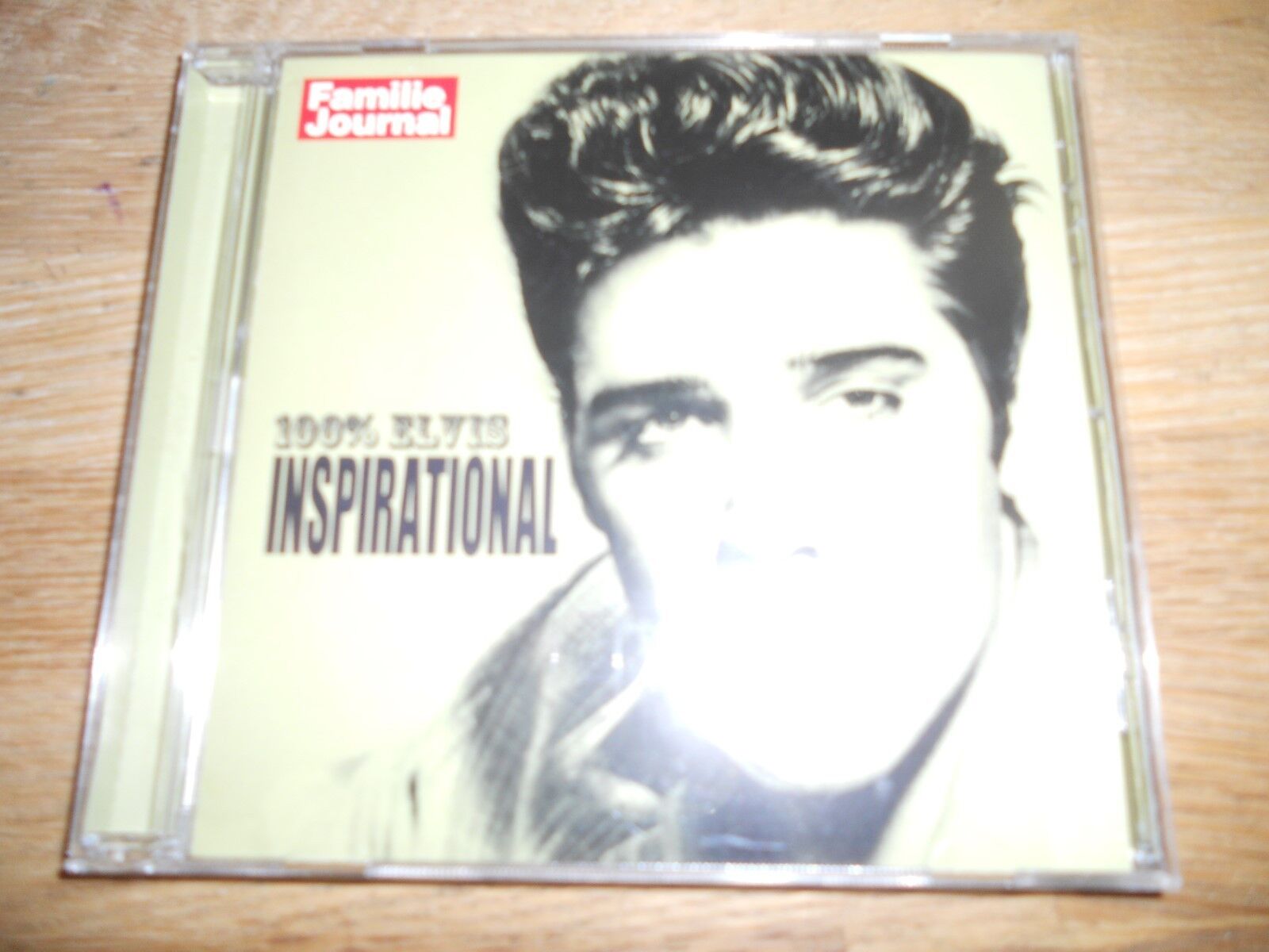 ELVIS PRESLEY "100 % INSPIRATIONAL" 2010 RARE 20 TRACKS CD ALBUM RCA SONY MUSIC*