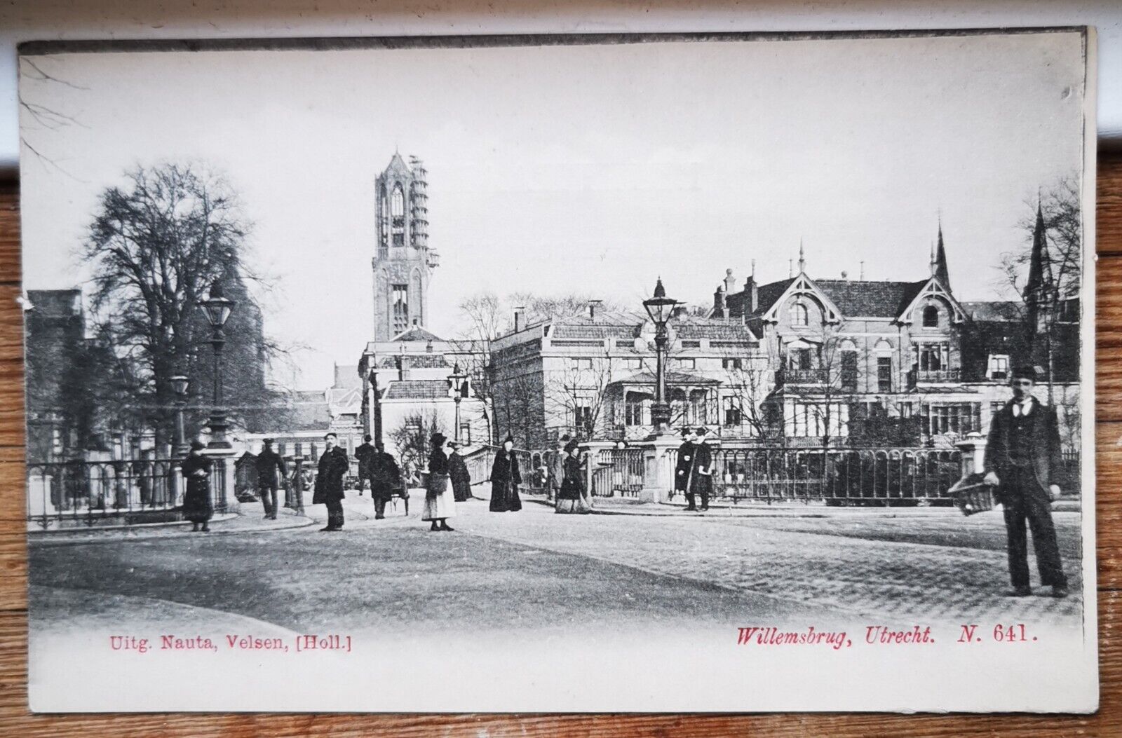 Two old postcard: Street motif´s from Urrect Netherlands  c 1910  pok312