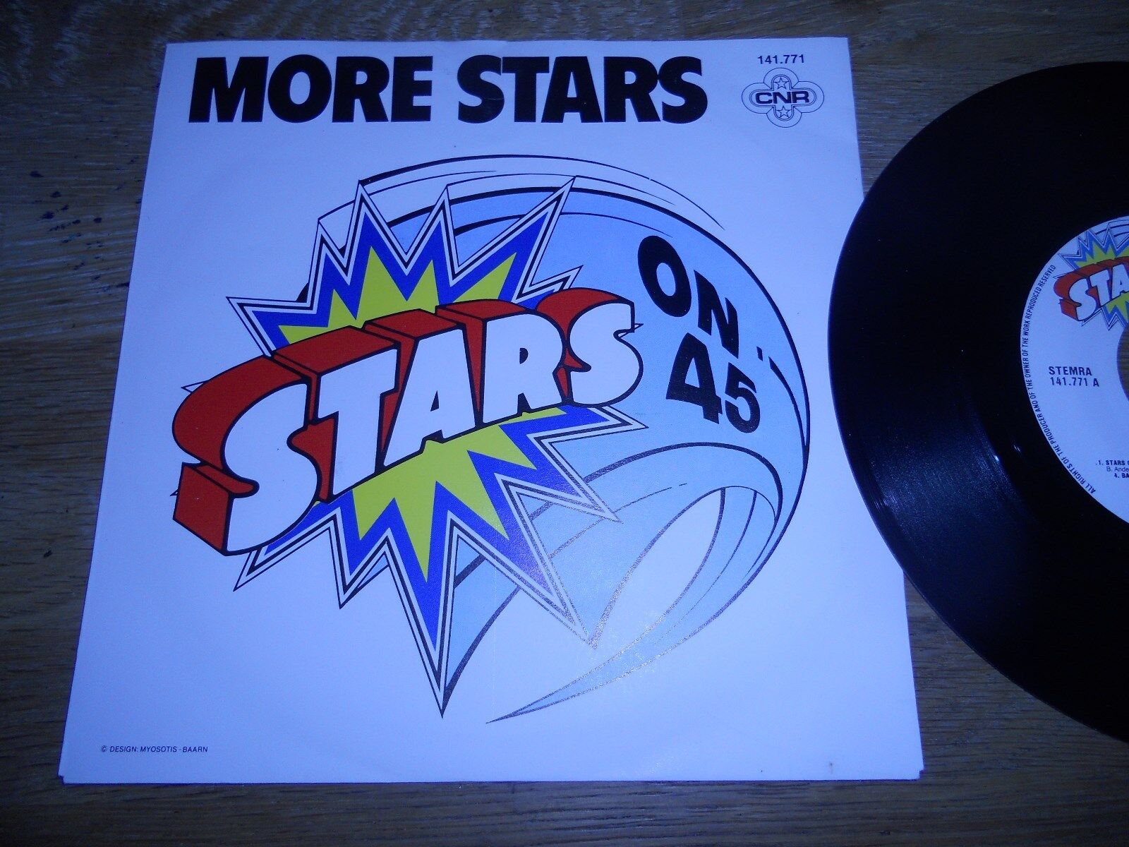 MORE STARS ON 45 ABBA MEDLEY 1981 CNR RECORDS DUTCH PRESS RARE OUT OF PRINT ABBA