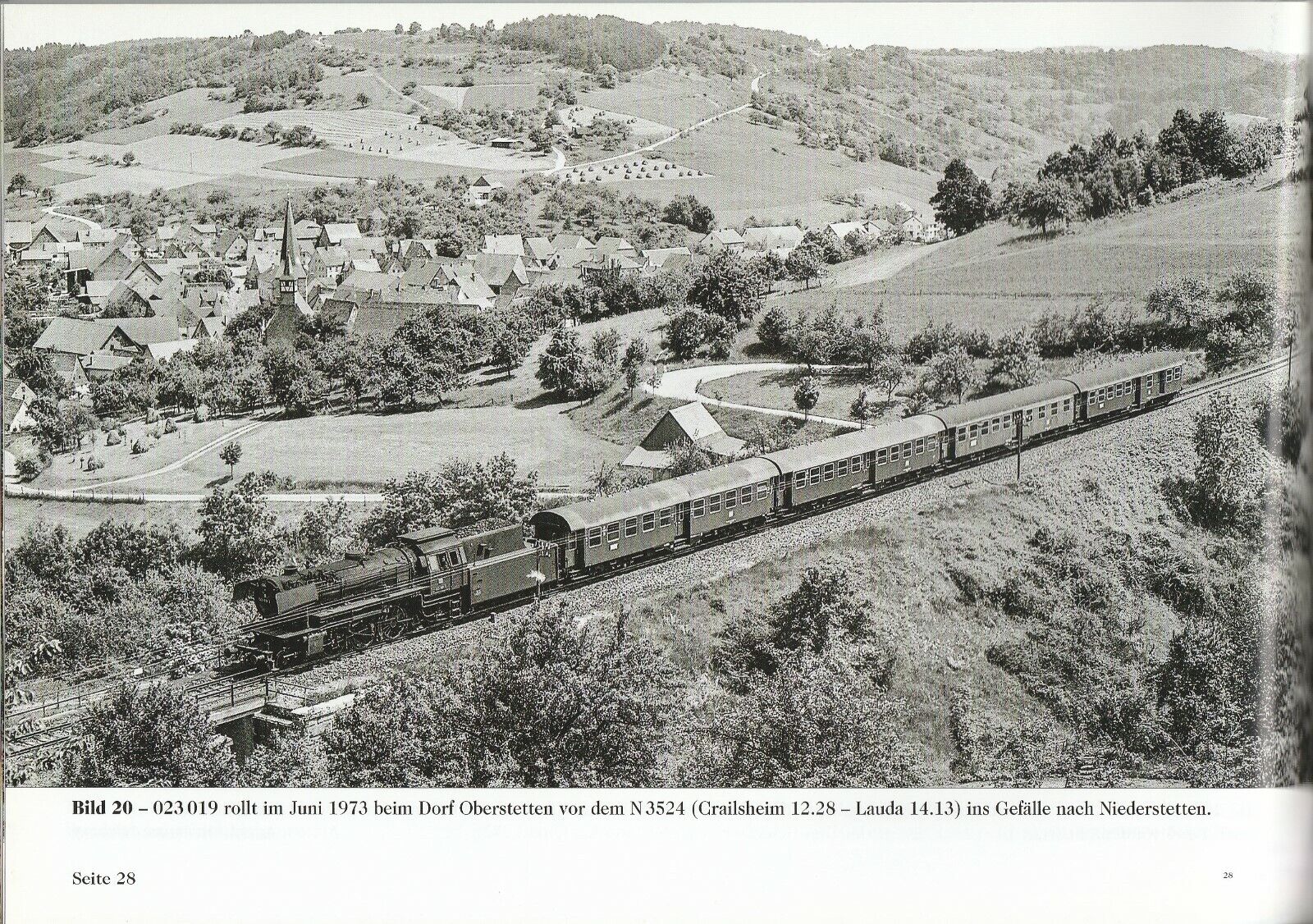 Railway Image Archive 61: 23rd Farewell in Crailsheim - Series 23 of the DB