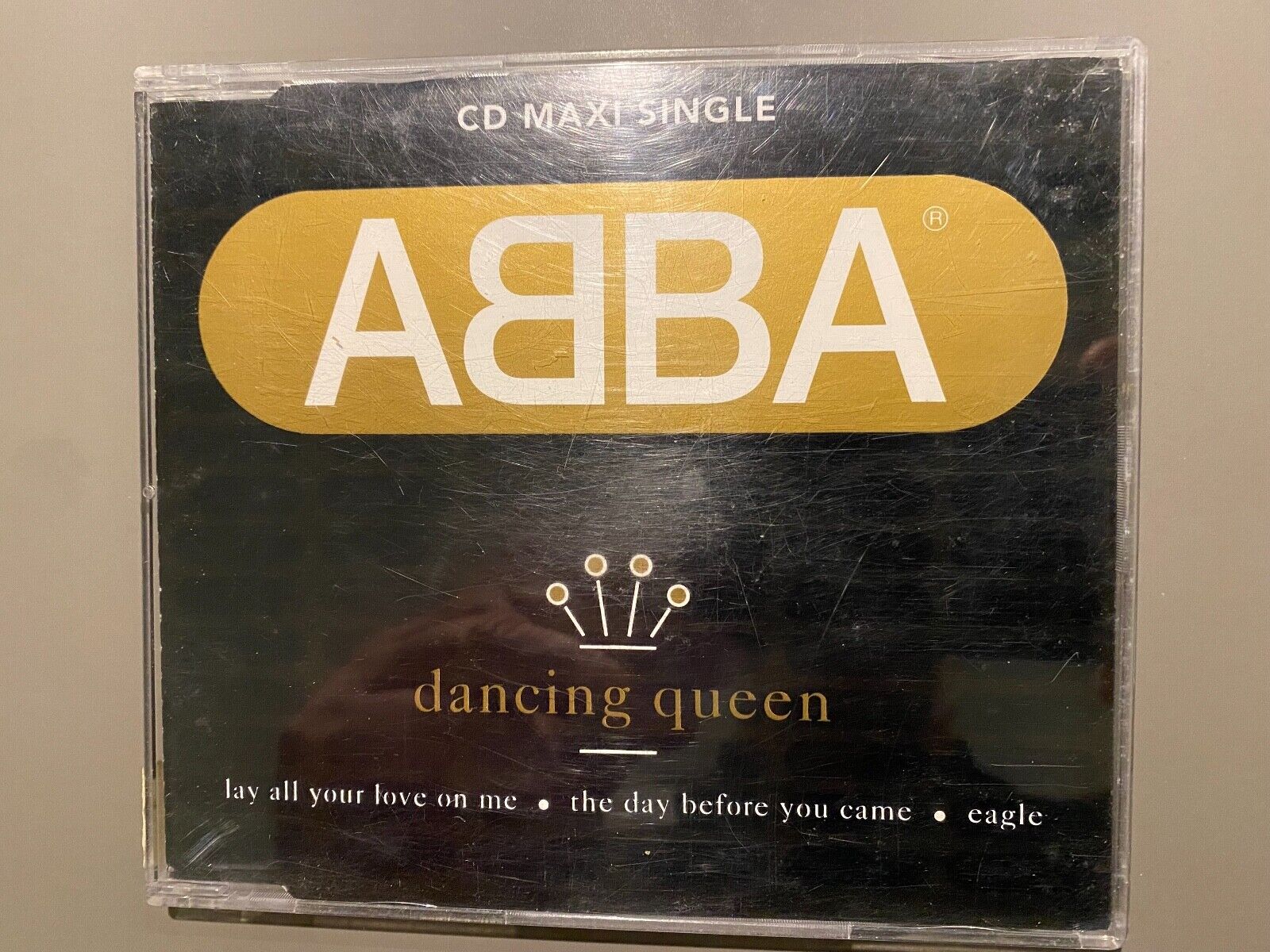 ABBA "DANCING QUEEN/THE DAY BEFORE YOU CAME" 1992 CD 4 TRACK POLYDOR  POLAR OOP