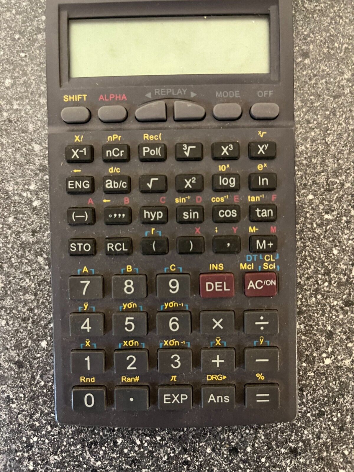 EATES Scientific Calculator CF-682 S-VPAM Untested As-Is for Parts or Repair