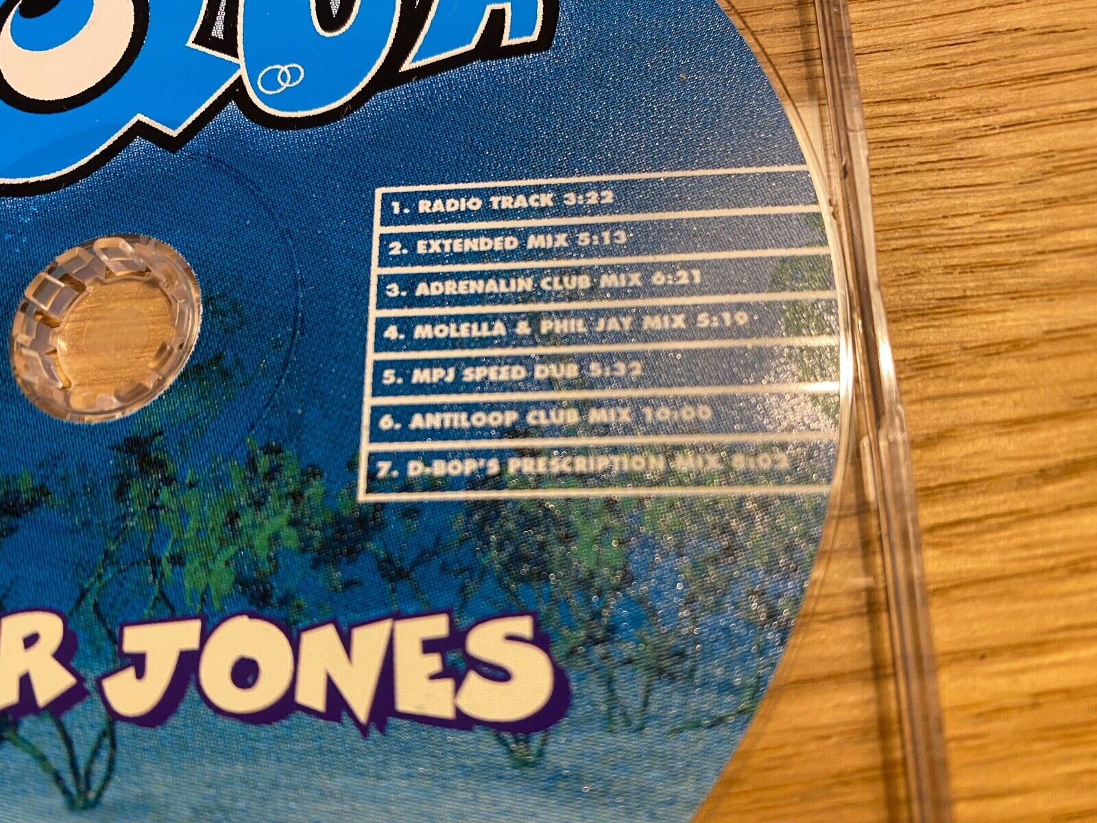 AQUA "DOCTOR JONES" 1997 CD SINGLE 7 REMIXED TRACKS UNIVERSAL DENMARK BIEM NCB