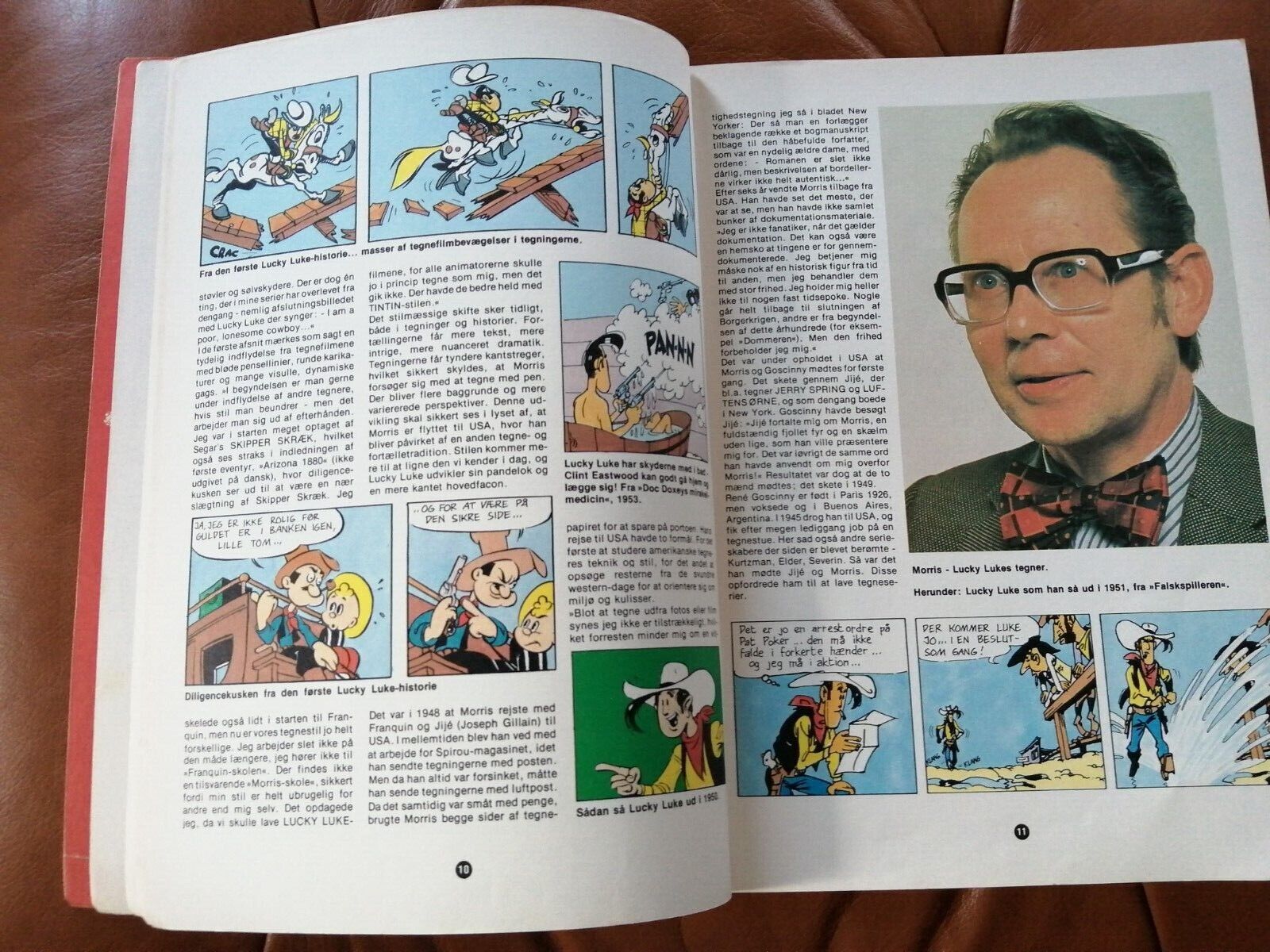 Denmarkcomic book"Lucky Luke" no 33Morris  Goscinny1978 1sted