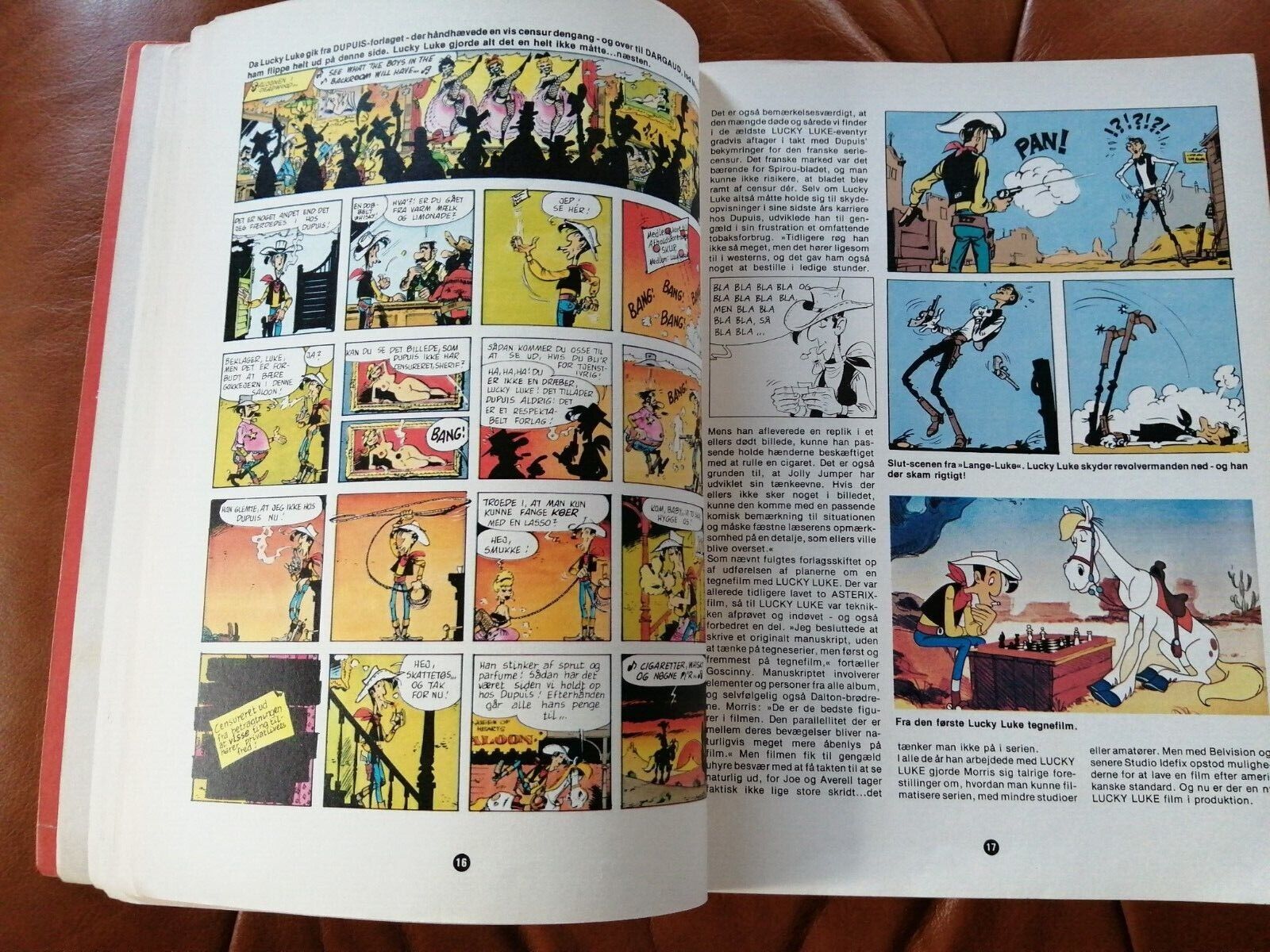 Denmarkcomic book"Lucky Luke" no 33Morris  Goscinny1978 1sted