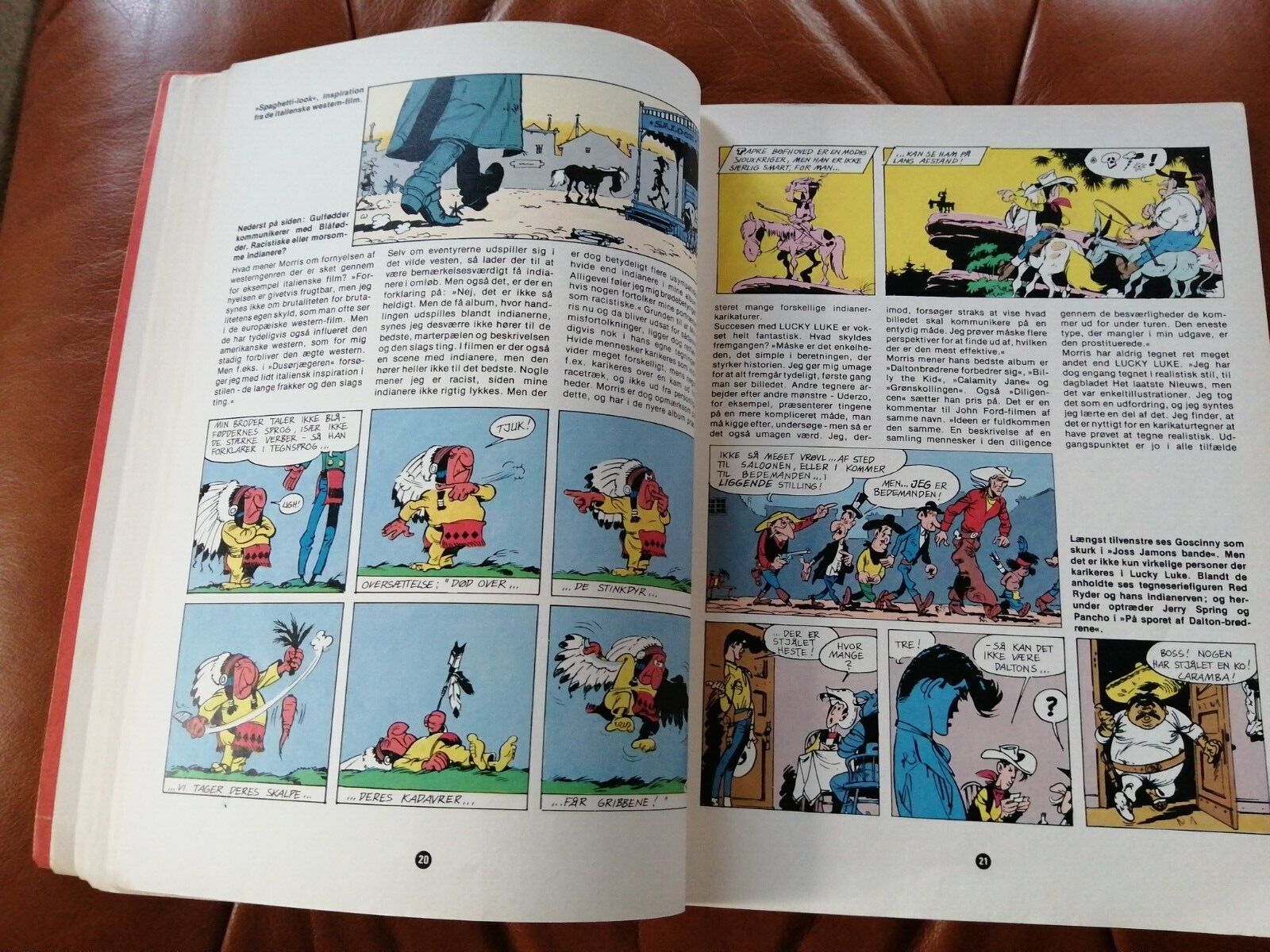 Denmarkcomic book"Lucky Luke" no 33Morris  Goscinny1978 1sted