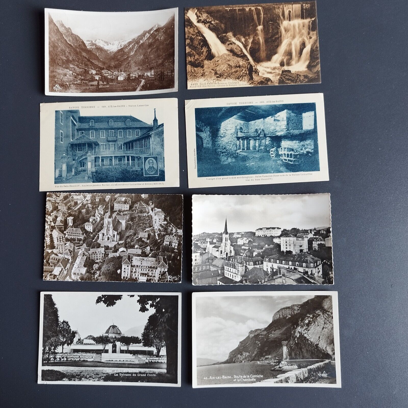 France 48 postcards of AIX-les-BAINS Savoie