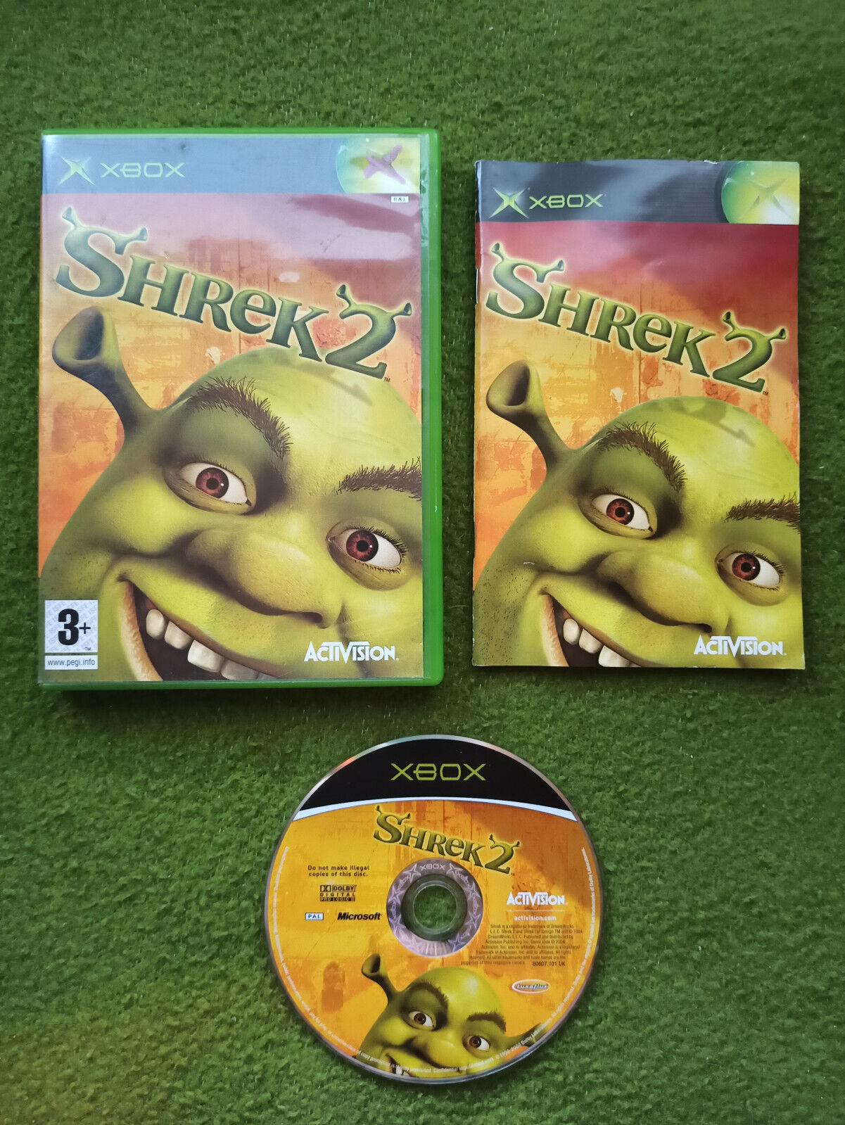 *Microsoft Xbox* Shrek 2 CIB - PAL