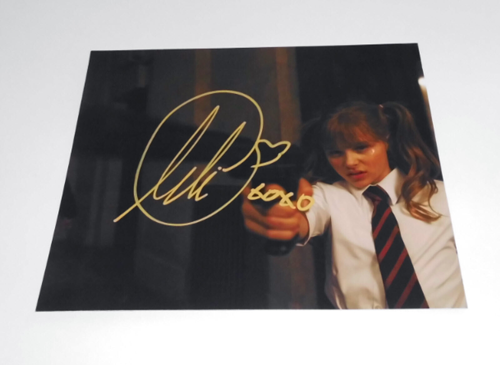 Chloe Grace Moretz Autographed Signed 8x10 "Hit Girl" Photo