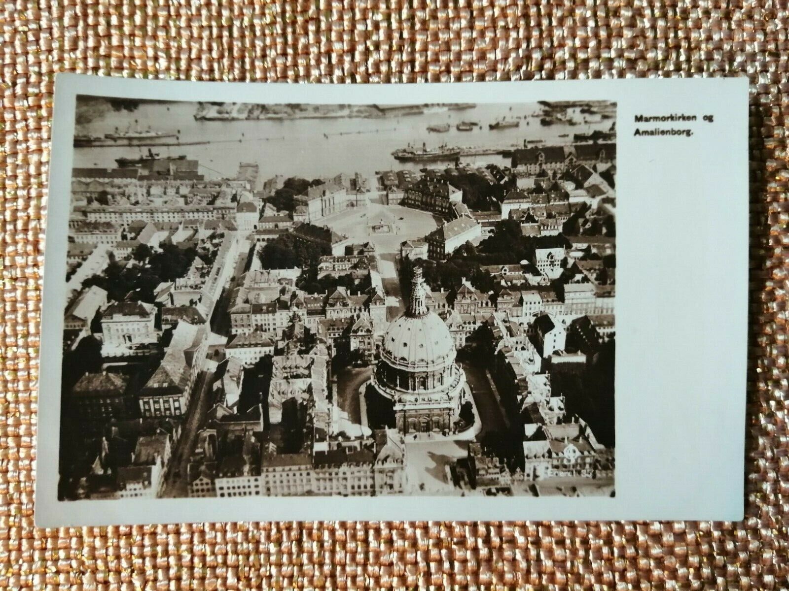 CopenhagenDenmarkMarmorkirken and Amalienborg1950s Unused