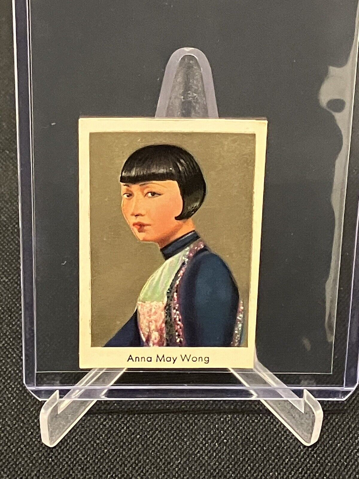 1937 HOLLYWOOD ACTOR ANNA MAY WONG VINTAGE CARD MOVIE STARS CHINA