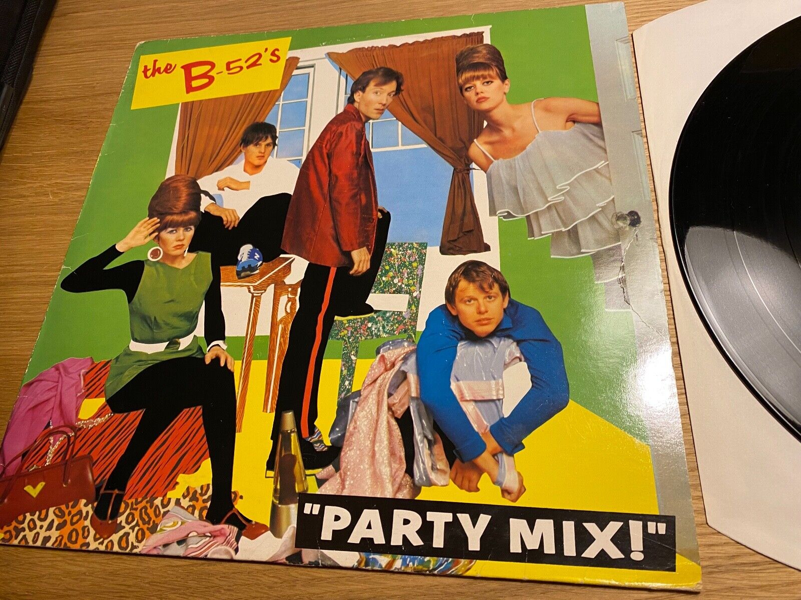 THE B-52´S "PARTY MIX!" 1981 ISLAND RECORDS 6 SONGS NORDIC PRESSING NCB 1 PRESS