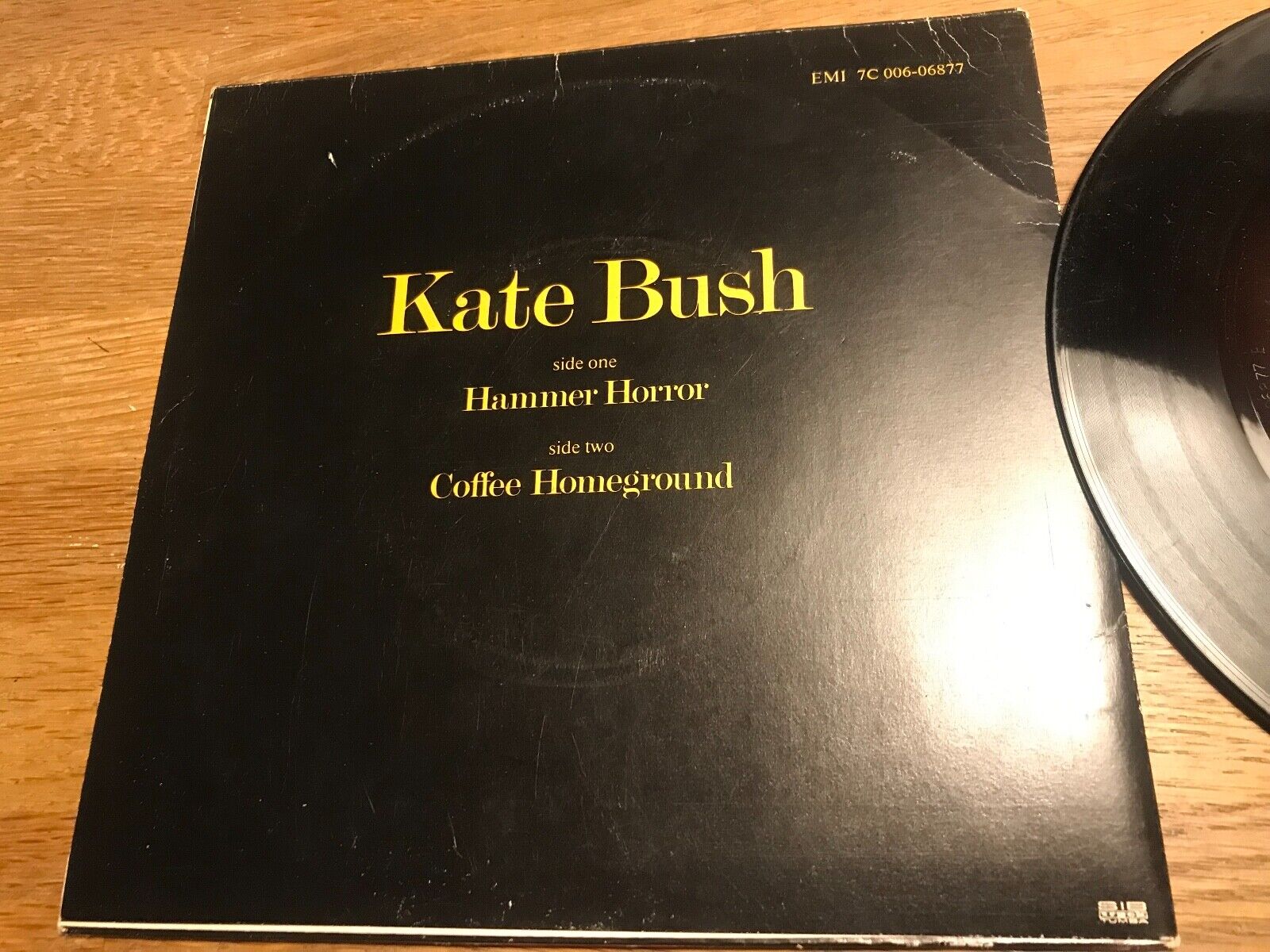 KATE BUSH "HAMMER HORROR / COFFEE HOMEGROUND" 1978 EMI RECORDS NCB SWEDEN RARE**