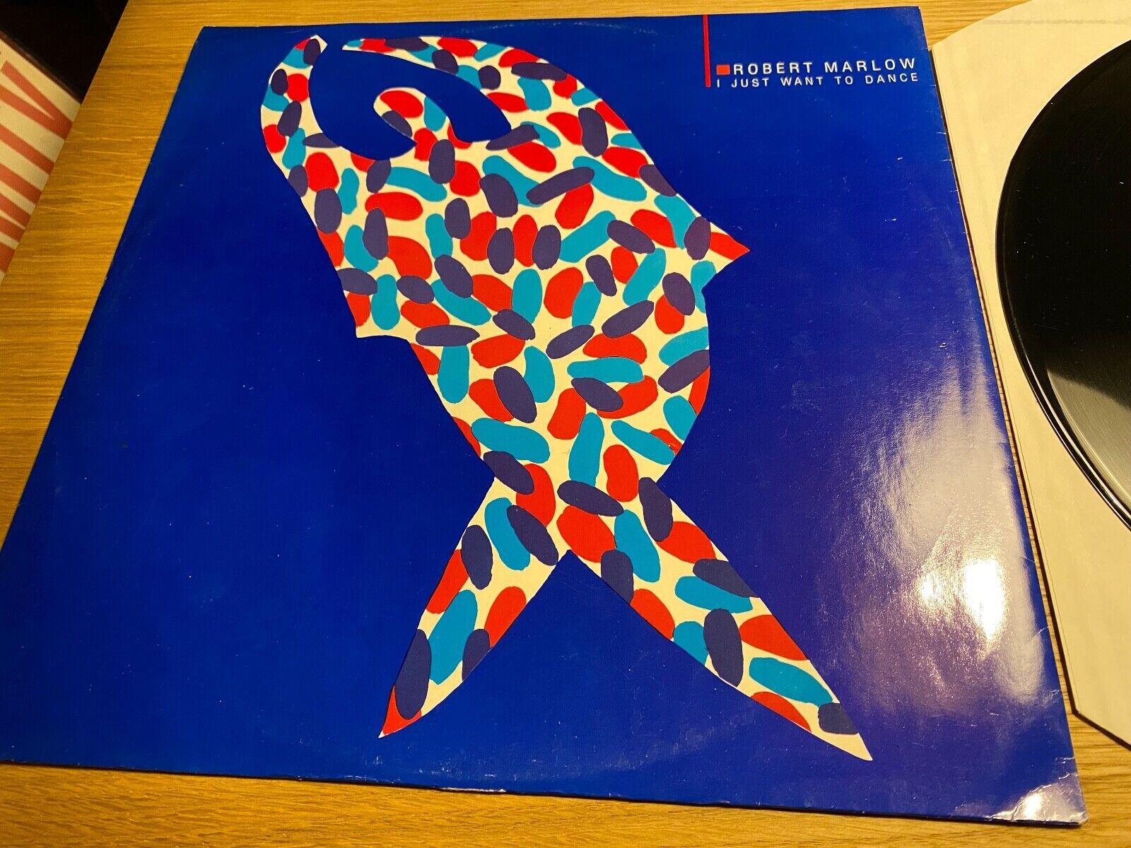 ROBERT MARLOW "I JUST WANT TO DANCE" 1983 RESET VINYL MAXI VINCE CLARK ERASURE**