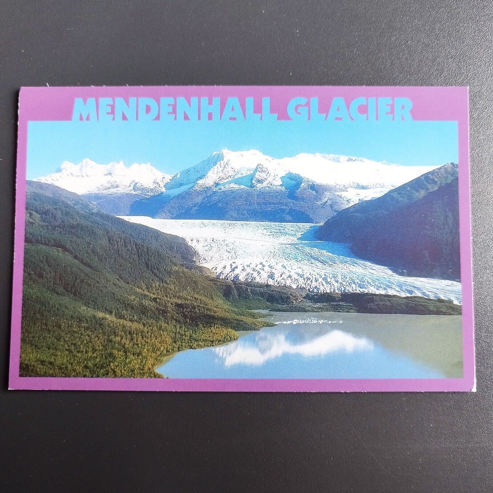 Postcard Alaska The Mendenhall Glacier 1991 Ken Graham Photography