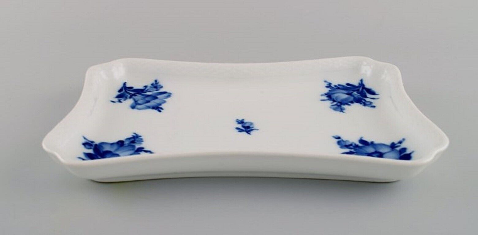 Royal Copenhagen Blue Flower Braided tray Model number 10/8181 Dated 1945