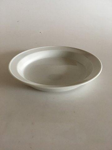 Royal Copenhagen White Domino Deep Plate