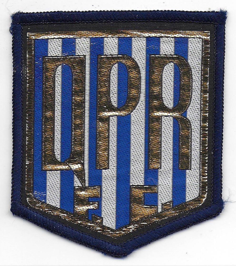 Queens Park Rangers Football Club Unused Vintage Original Patch Badge 75 x 88 mm