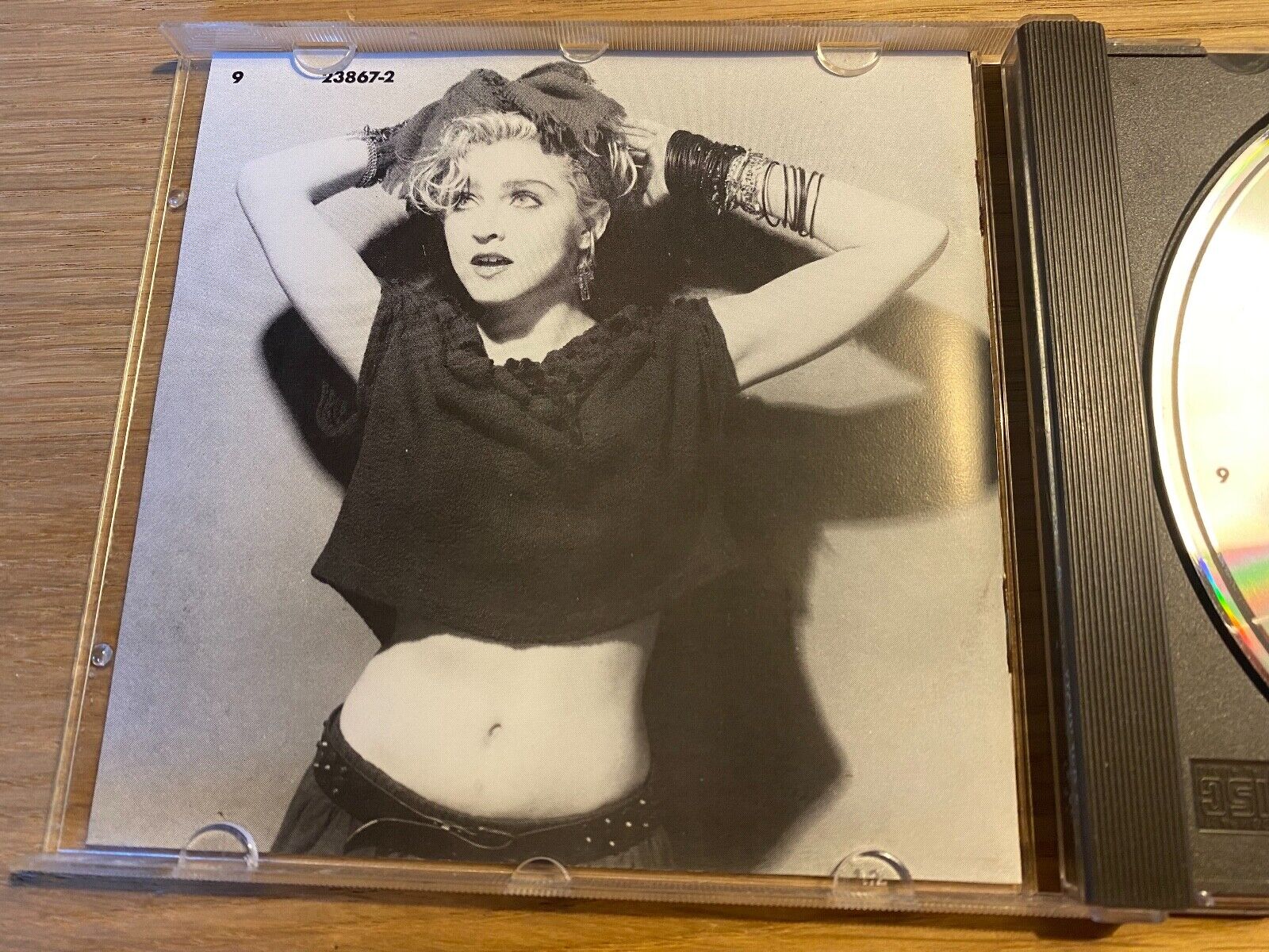 MADONNA "MADONNA" 1982/1983 DEBUT CD ALBUM 8 TRACK SIRE RECORDS SWITZERLAND GEMA