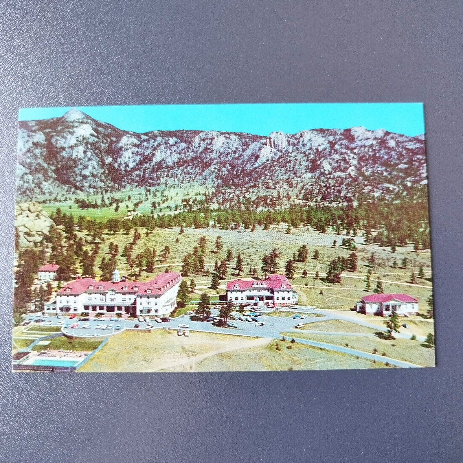 ColoradoAir view of Stanley HotelEstes ParkRocky Mountains National Park