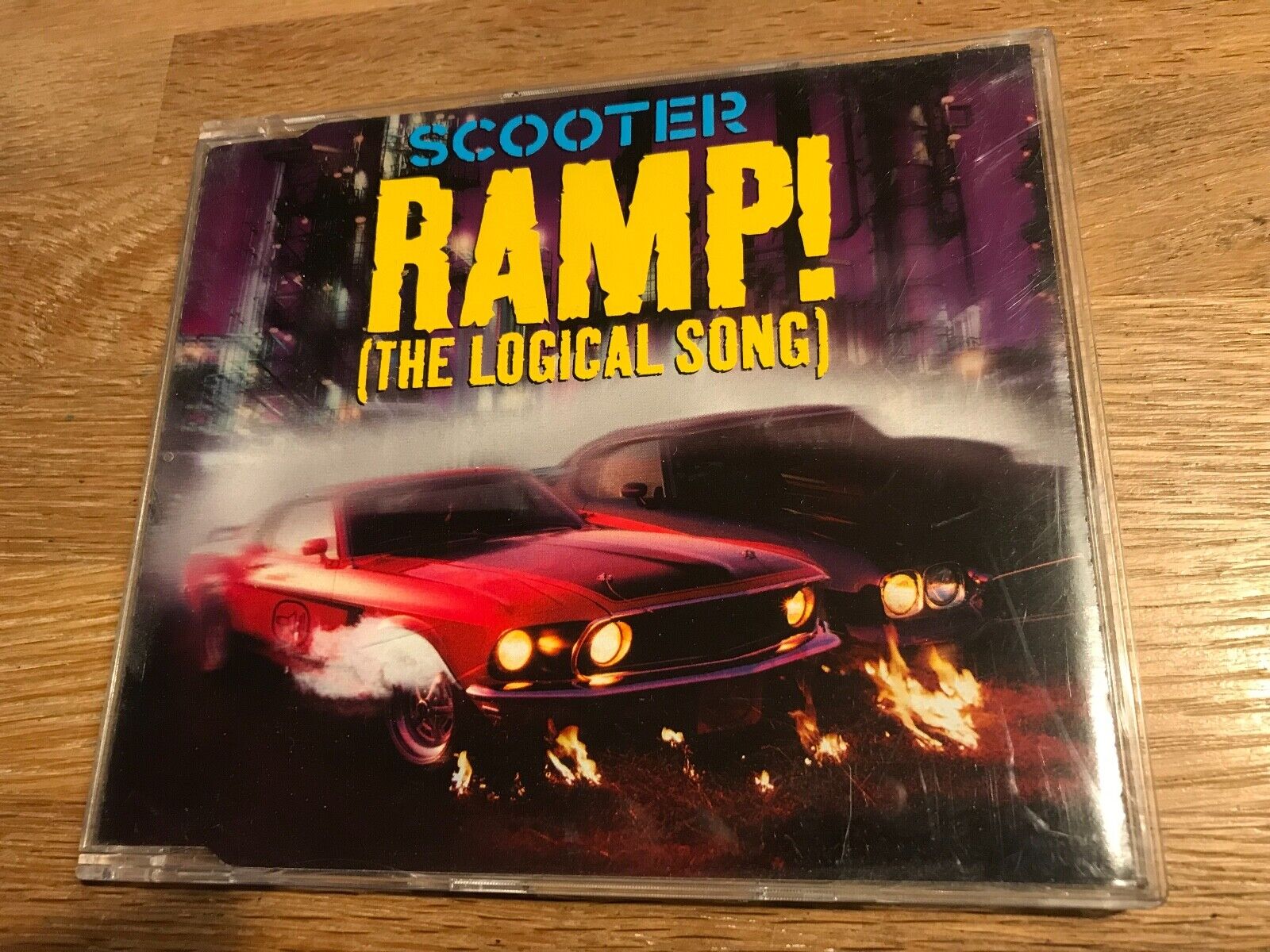 SCOOTER RAMP! (THE LOGICAL SONG) 4 TRACKS CD SINGLE 2001 GERMAN SHEFFIELD TUNES*