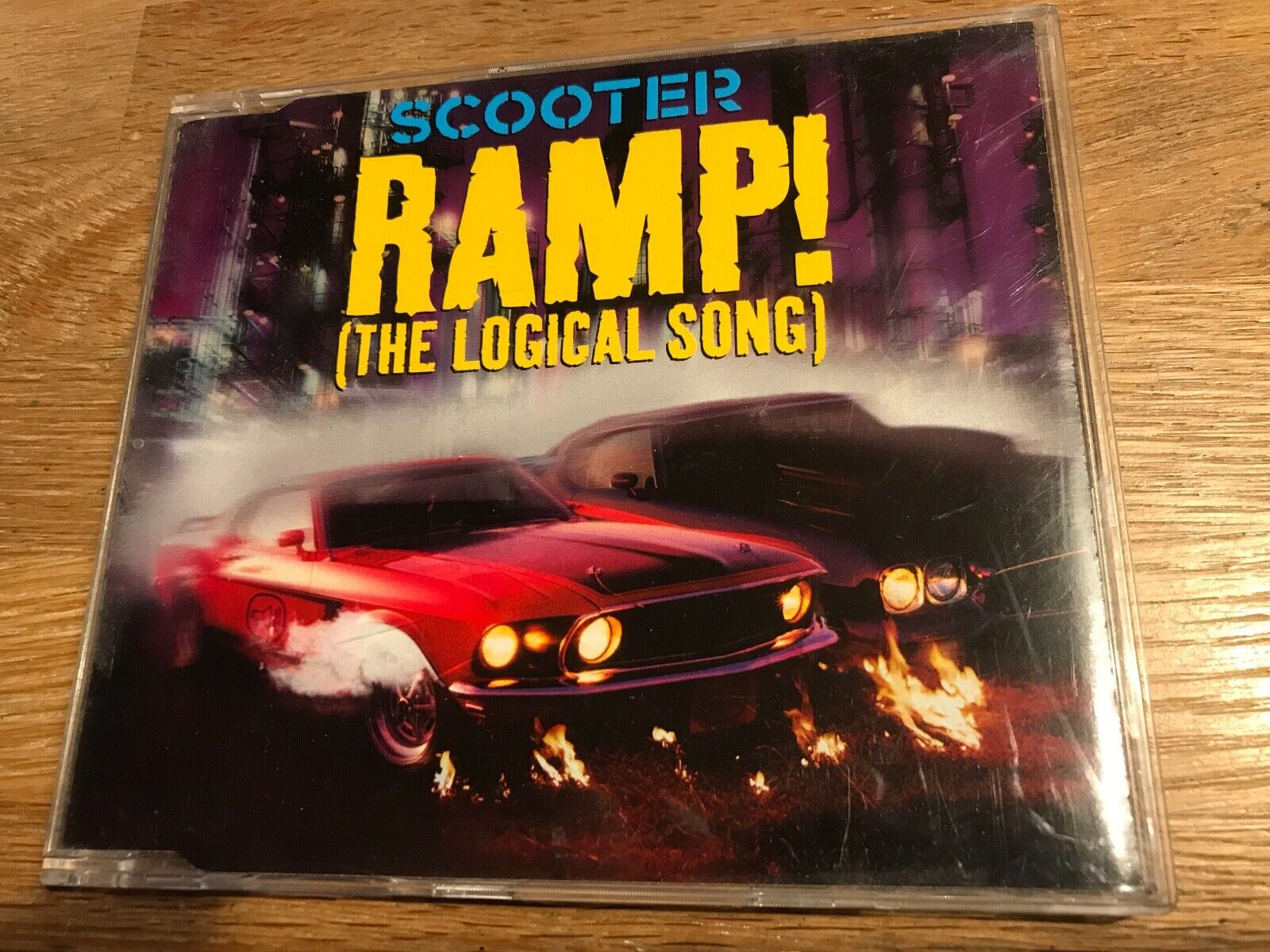 SCOOTER RAMP! (THE LOGICAL SONG) 4 TRACKS CD SINGLE 2001 GERMAN SHEFFIELD TUNES*