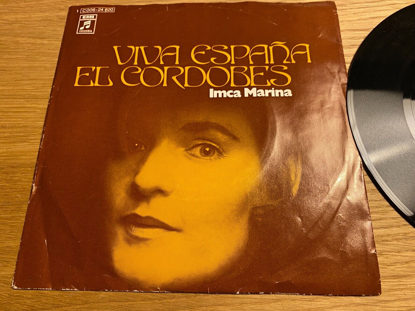 IMCA MARINA "VIVA ESPANA/ELCORDOBES" 1972 EMI COLUMBIA RECORDS GERMAN PRESSING 7