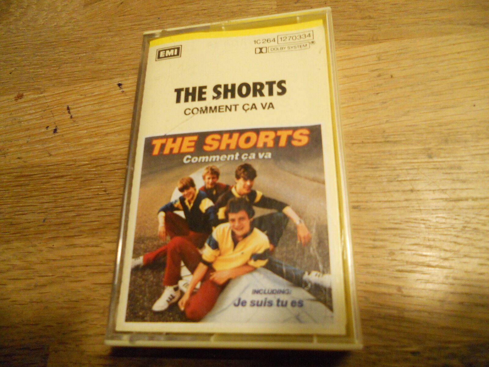 THE SHORTS "COMMENT CA VA" MUSIC TAPE 1983 EMI RECORDS HOLLAND DUTCH EDITION OOP