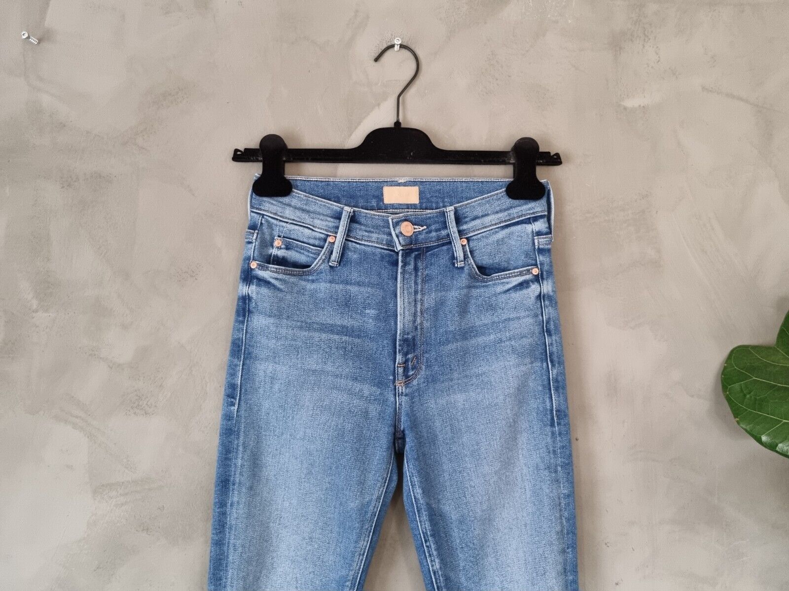 **MOTHER** Blue Denim Dazzler Skinny Jeans Size 24