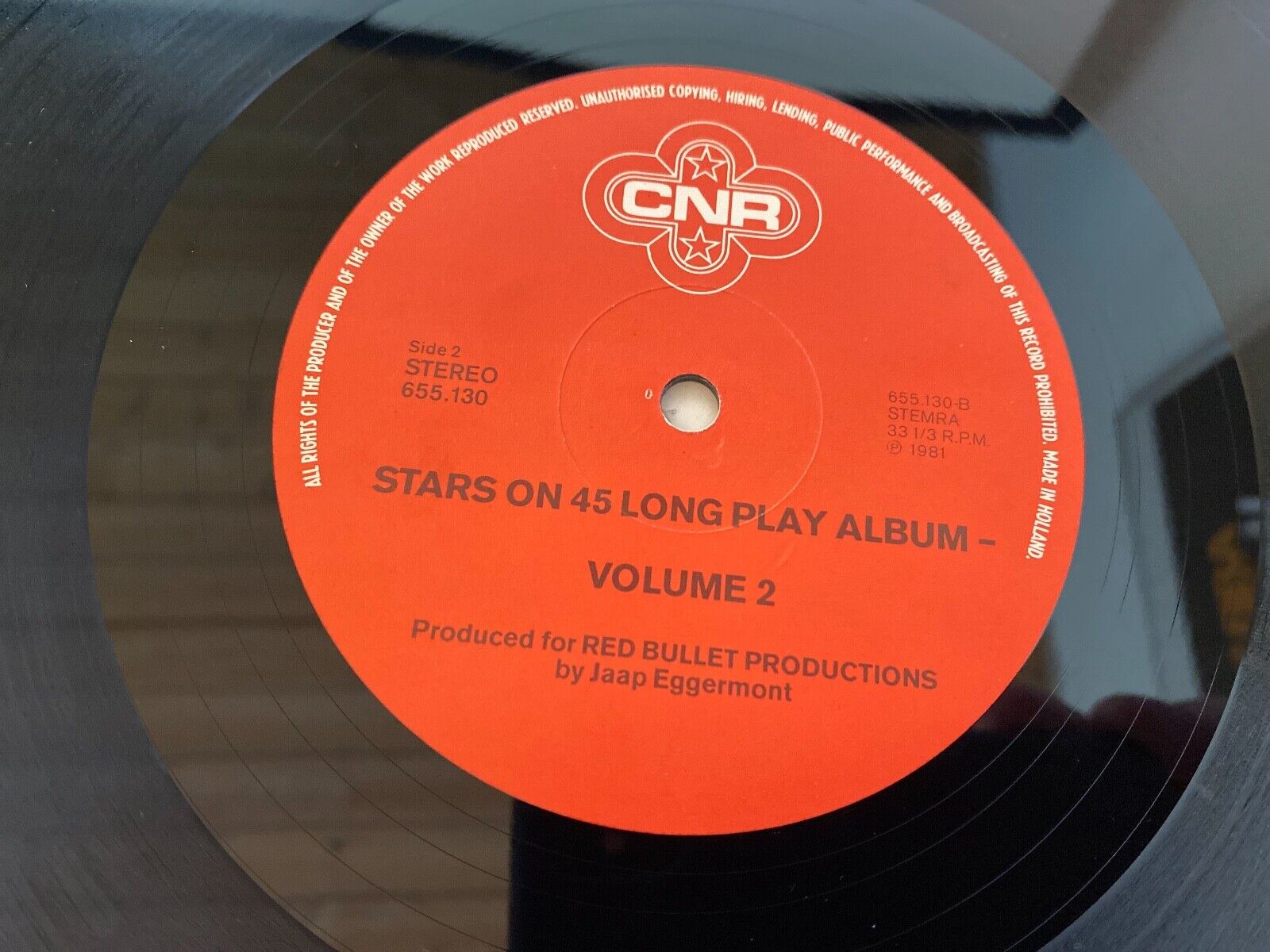 STARS ON 45 "STARS ON 45"  1981 RECORDS 12" MAXI 2 TRACK 12" MAXI SINGLE HOLLAND