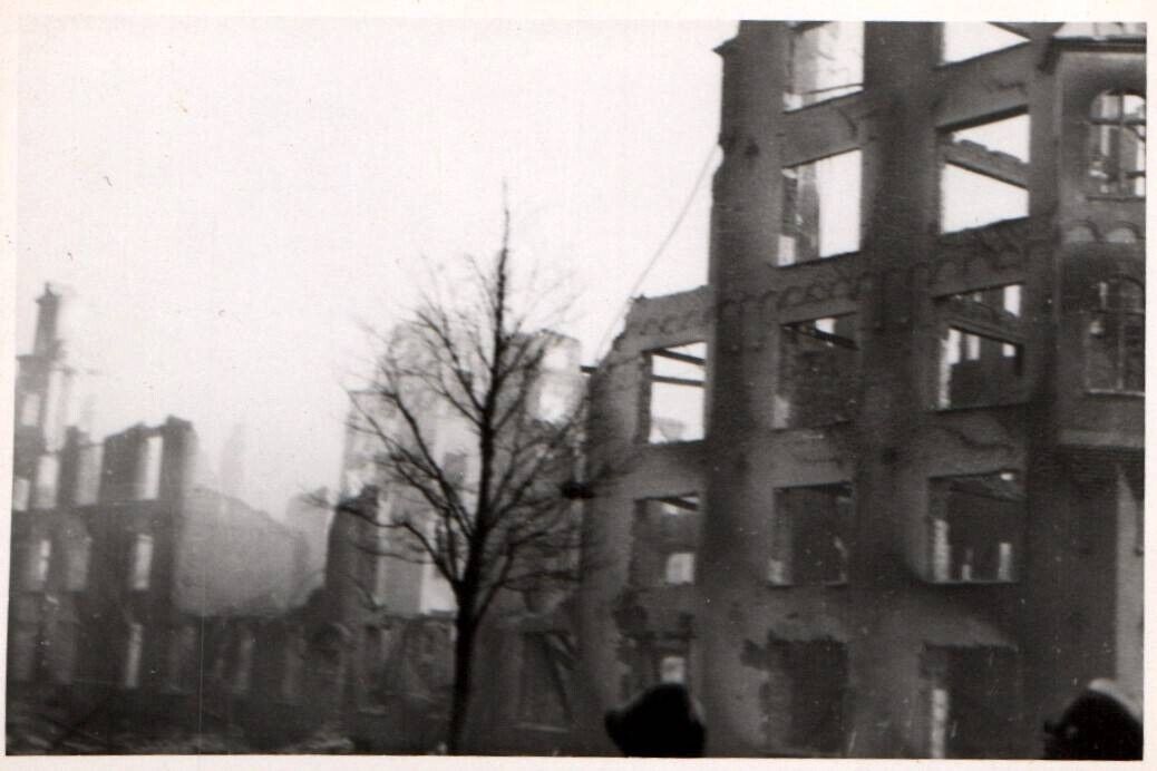 WWII Photo Sabotage + Daily Life Copenhagen Denmark Small Size 9x6cm World War 2