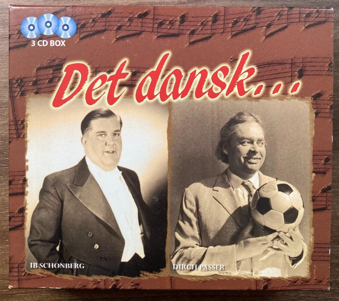 Det Dansk Ib Schønberg Dirch Passer (3xCD Compilation Box Set) NM