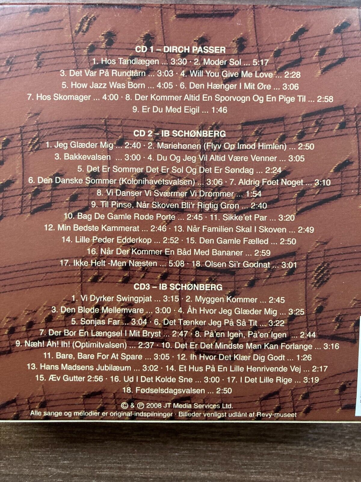 Det Dansk Ib Schønberg Dirch Passer (3xCD Compilation Box Set) NM